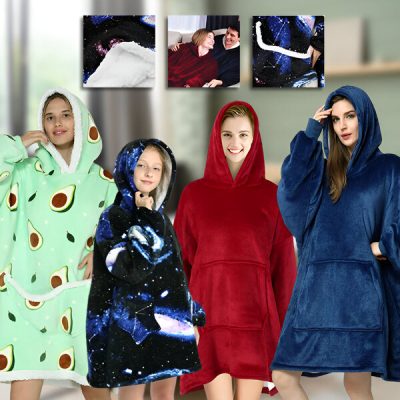 Xhaketë dhe batanije në një | HOODZIE