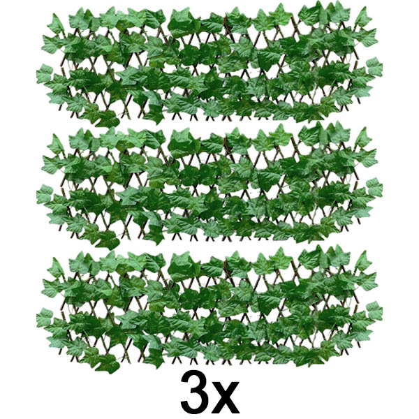 3x Rrethim dekorativ dhe praktik për terracë dhe kopsht | GREENFENCE