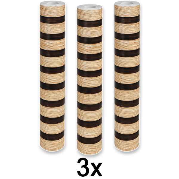 3x Stiker Elegant i Murit me Efekt Druri | LINEWALL