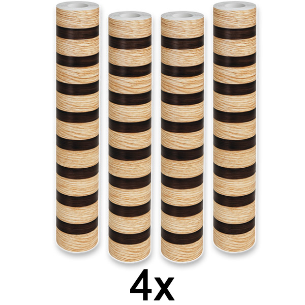 4x Stiker Elegant i Murit me Efekt Druri | LINEWALL